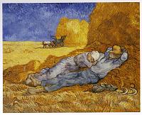 La meridienne ou la sieste Saint Remy janvier 1890